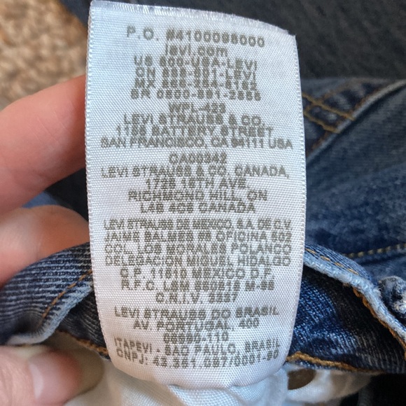 501 Levi Jeans, button fly, W34, L30 - Picture 11 of 14
